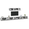 TV-Schrank-Set Bucuroiu 6-teilig (Sonoma-Eiche)