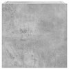 Betongraues TV-Schrank-Set Bindar 4-teilig (Holz)