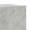 Betongraues TV-Schrank-Set Bindar 4-teilig (Holz)