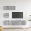 TV-Schrank-Set Bindar (4-teilig, Sonoma Eiche)