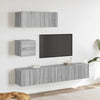 TV-Schrank-Set Bindar (4-teilig, Sonoma Eiche)