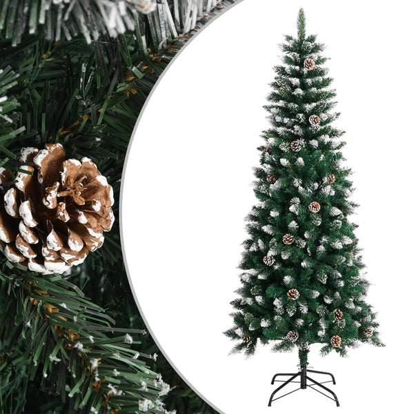 Künstlicher Weihnachtsbaum Csorba, grün, mit Ständer, 180 cm (PVC)