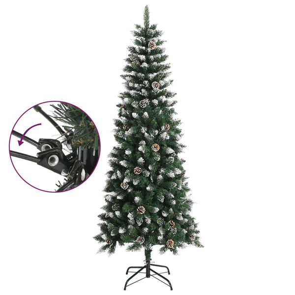 Grüner künstlicher Weihnachtsbaum mit Ständer Csorba 210cm (PVC)