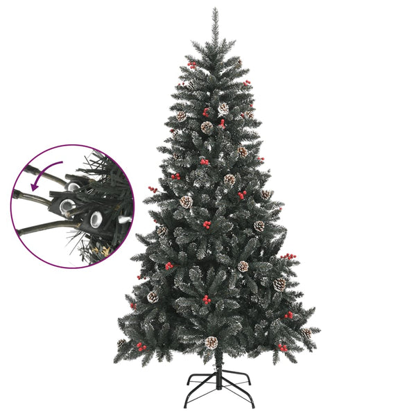 Grüner künstlicher Weihnachtsbaum mit Ständer Chiricu 180cm (PVC)