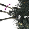 Grüner künstlicher Weihnachtsbaum mit Ständer Chiricu 180cm (PVC)