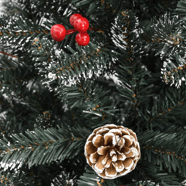 Grüner künstlicher Weihnachtsbaum mit Ständer Chiricu 180cm (PVC)