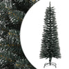 Grüner schmaler künstlicher Weihnachtsbaum mit Ständer Rosaria 120cm (PVC)