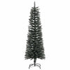 Grüner schlanker künstlicher Weihnachtsbaum mit Ständer Rosaria 150cm (PVC)