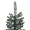 Grüner schlanker künstlicher Weihnachtsbaum mit Ständer Rosaria 150cm (PVC)