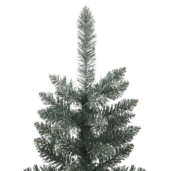 Grüner schlanker künstlicher Weihnachtsbaum mit Ständer Rosaria 150cm (PVC)