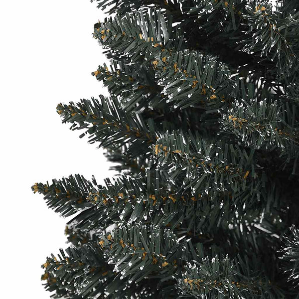 Grüner schlanker künstlicher Weihnachtsbaum mit Ständer Rosaria 150cm (PVC)