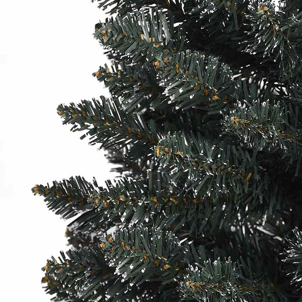 Grüner schmaler künstlicher Weihnachtsbaum mit Ständer Rosaria 180cm (PVC)