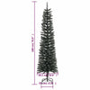 Grüner schmaler künstlicher Weihnachtsbaum mit Ständer Rosaria 180cm (PVC)