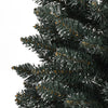 Grüner, schmaler künstlicher Weihnachtsbaum mit Ständer Rosaria 240cm (PVC)