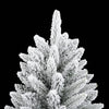 Künstlicher Weihnachtsbaum mit Schnee, Nurtean 210cm (PVC und PE)