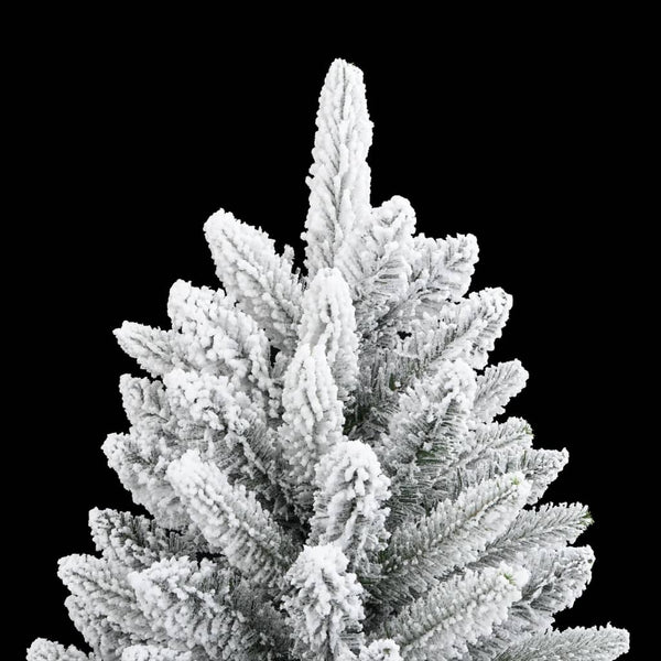Künstlicher Weihnachtsbaum mit Schnee, Nurtean 210cm (PVC und PE)