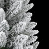 Künstlicher Weihnachtsbaum mit Schnee, Nurtean 210cm (PVC und PE)