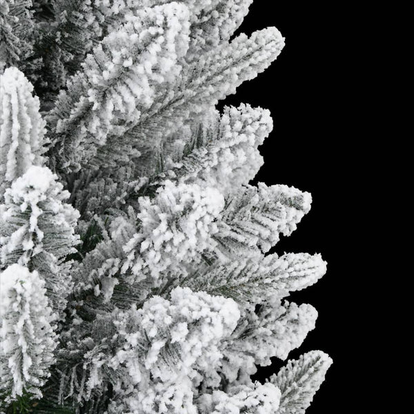 Künstlicher Weihnachtsbaum mit Schnee, Nurtean 210cm (PVC und PE)