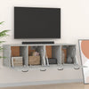 Betoninharmaa seinäkaapit Ephriam 80x35x36,5cm (2 kpl, puinen)