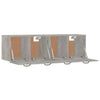 Betoninharmaa seinäkaapit Ephriam 80x35x36,5cm (2 kpl, puinen)