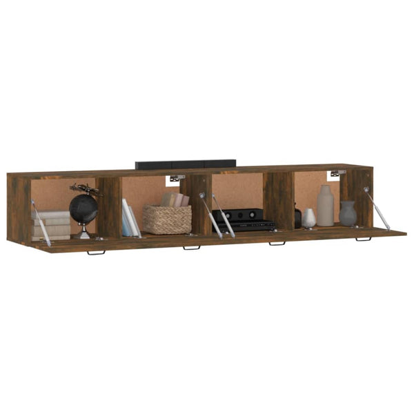 Savutammi seinäkaapit Ephriam 100x36,5x35cm (2 kpl, puinen)