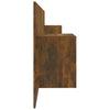 Luoana säilytystilalla varustettu savutammi sängynpääty (puinen)