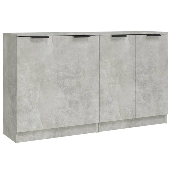 Sideboard Monsour 60x30x70cm Betongrau (2 Stk. Holz)