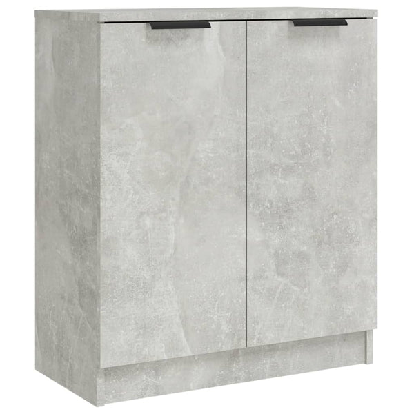 Sideboard Monsour 60x30x70cm Betongrau (2 Stk. Holz)