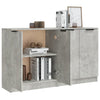 Sideboard Monsour 60x30x70cm Betongrau (2 Stk. Holz)