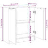 Savutammi senkit Monsour 60x30x70cm (2 kpl, puinen)