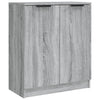 Graues Sideboard Monsour 60x30x70cm (2 Stück Holz)