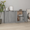 Graues Sideboard Monsour 60x30x70cm (2 Stück Holz)