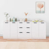 Weißes Sideboard Dusanca (3-teilig, Holz)