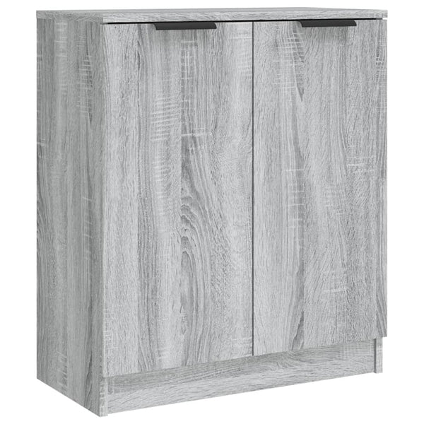 Graues Sideboard Dusanca 3-teilig (Sonoma-Holz)