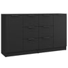 Musta senkit Shaikh 60x30x70cm (2 kpl puinen)