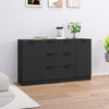 Musta senkit Shaikh 60x30x70cm (2 kpl puinen)