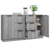 Graues Sideboard Shaikh 60x30x70cm (2 Stück, Holz)