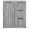 Graues Sideboard Shaikh 60x30x70cm (2 Stück, Holz)