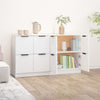Weißes Sideboard Antoine 60x30x70cm (2 Stück Holz)