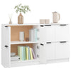 Weißes Sideboard Antoine 60x30x70cm (2 Stück Holz)