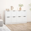 Weißes Sideboard Antoine 60x30x70cm (2 Stück Holz)