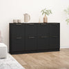 Schwarzes Sideboard Antoine 60x30x70cm (2 Stück Holz)