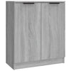 Graue Kommode Floretta (3 Stück Sonoma-Holz)