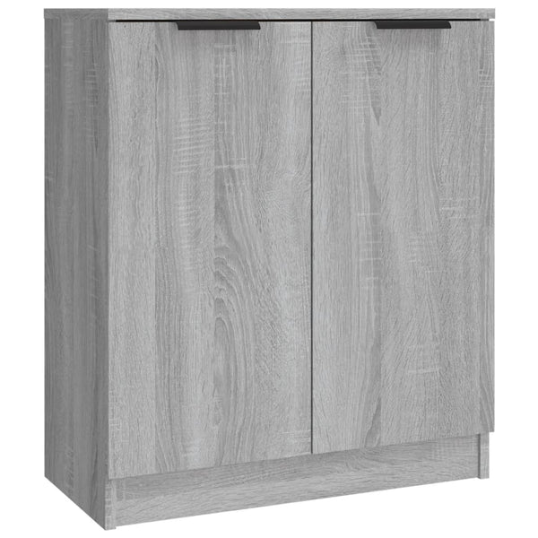 Graue Kommode Floretta (3 Stück Sonoma-Holz)