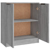 Graue Kommode Floretta (3 Stück Sonoma-Holz)