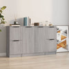 Graue Kommode Floretta (3 Stück Sonoma-Holz)