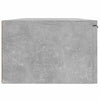 Betongraue Hängeschränke Finley 68x30x20cm (2 Stück aus Holz)