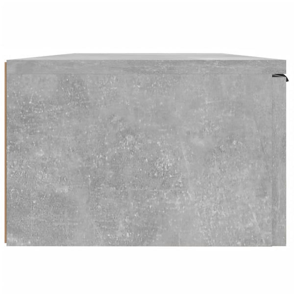 Betongraue Hängeschränke Finley 68x30x20cm (2 Stück aus Holz)