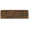 Wildeiche-Wandschränke Finley 68x30x20cm (2 Stück, Holz)