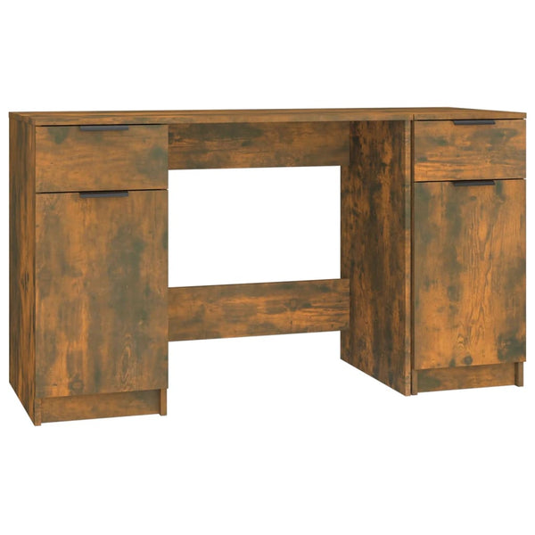 Schreibtisch Savutammi mit Seitenregal Aivanesei (Holz)